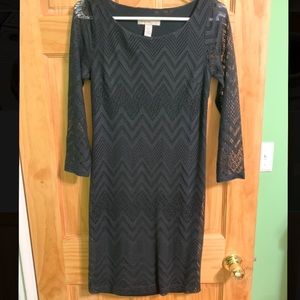 Banana Republic Black knit dress size 4